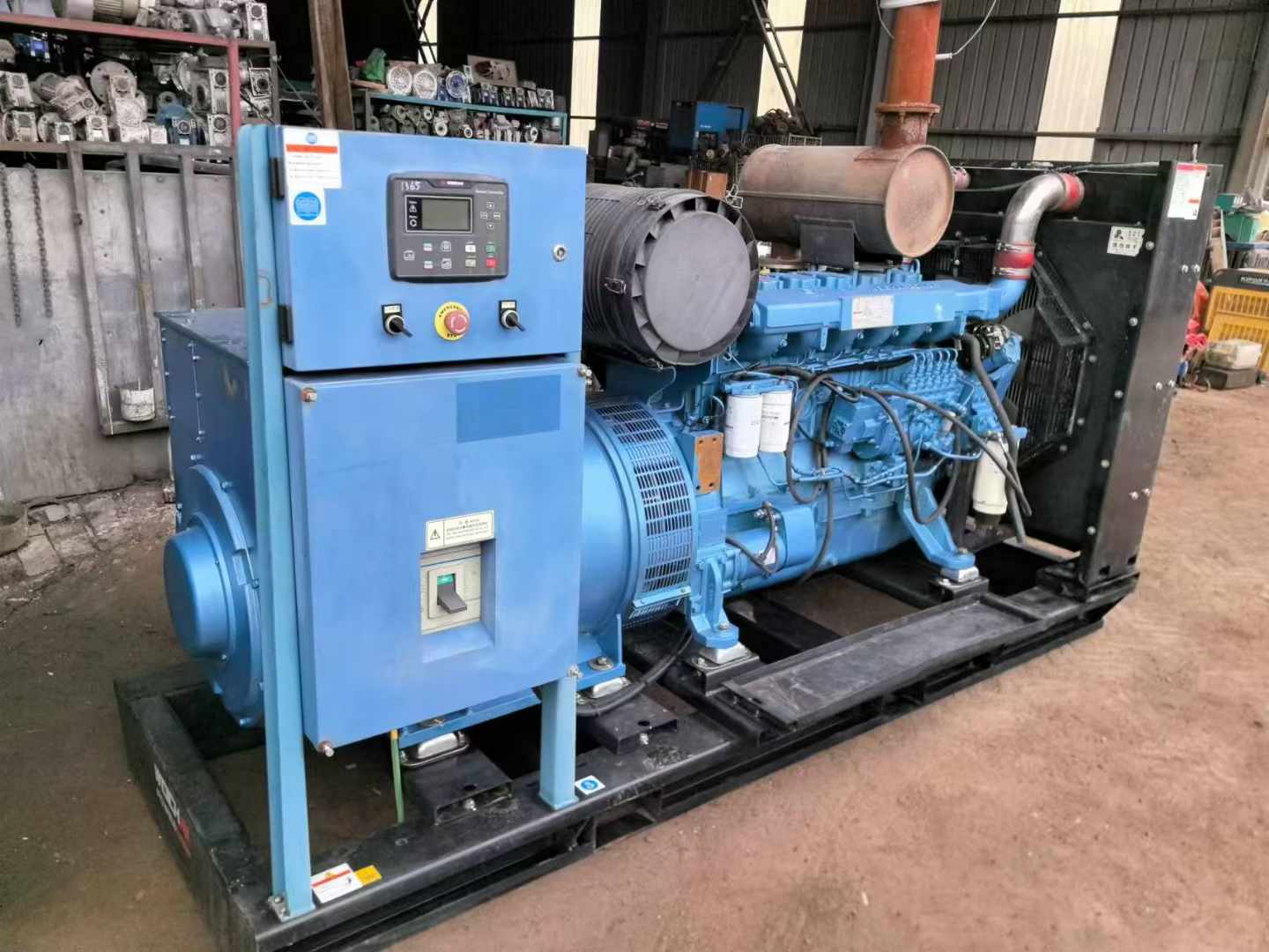 利津500kW 柴油发电机组可带动设备功率的计算公式是什么？